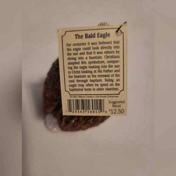 Old World Christmas The Bald Eagle - Picture 7 of 8